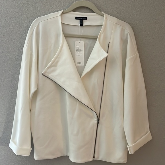 Eileen Fisher Jackets & Blazers - Eileen Fisher Ivory Jacket